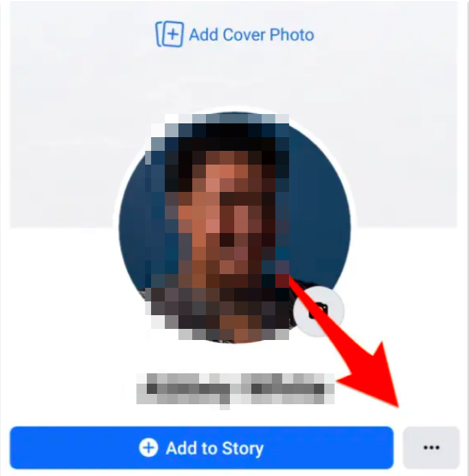Clicking a tree-dotted icon