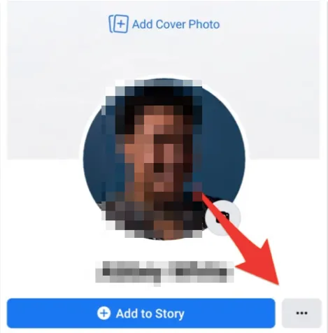 Clicking a tree-dotted icon