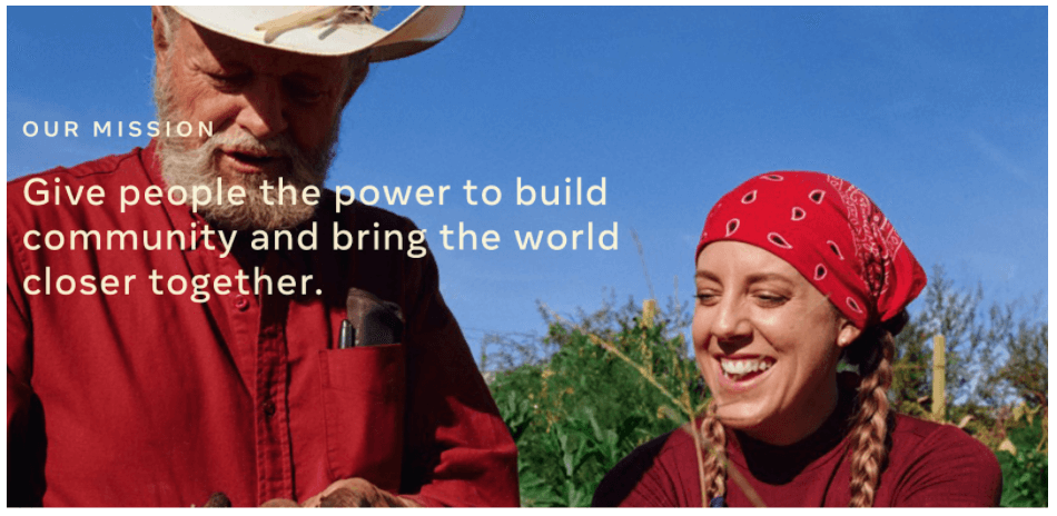 Screenshot from Facebook