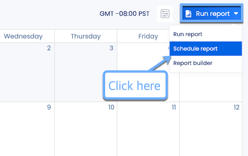 Screenshot of Vista Social's Reports