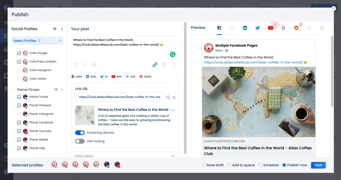 Vista Social - social media scheduler