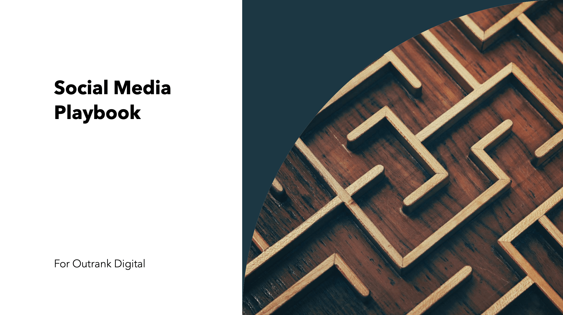 Screenshot of Social Media Playbook sample