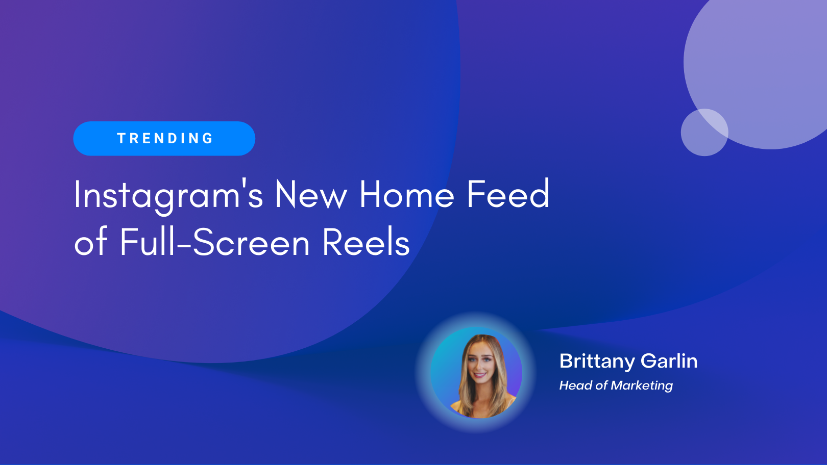 Instagram’s New Home Feed of Full-Screen Reels Instagram’s New Home Feed of Full-Screen Reels