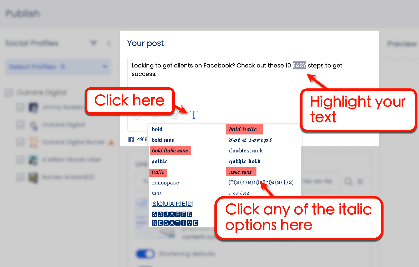 Facebook Post Formatting: Ultimate Guide | Vista Social