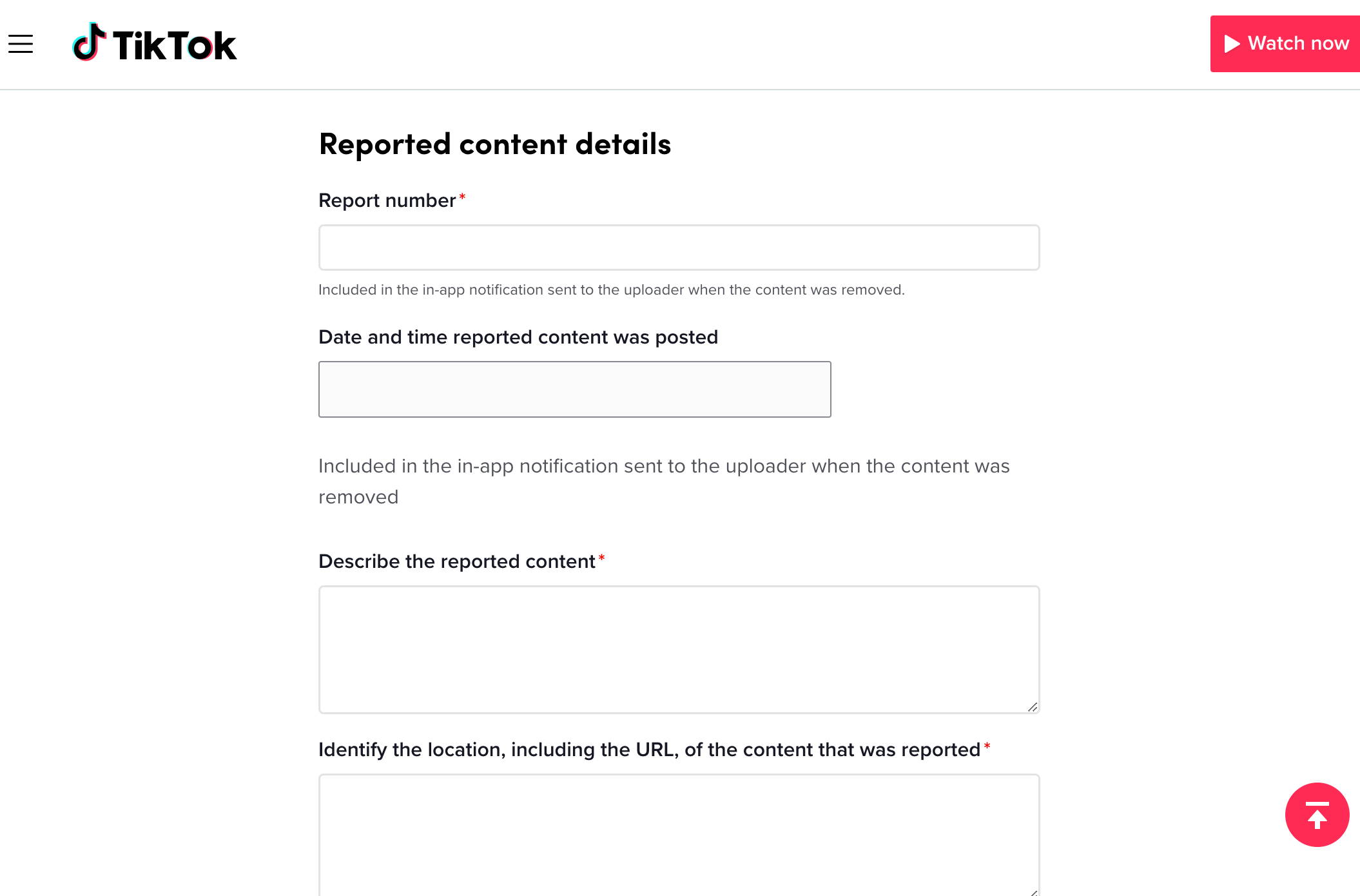 Screenshot sample to check for copyrighted content