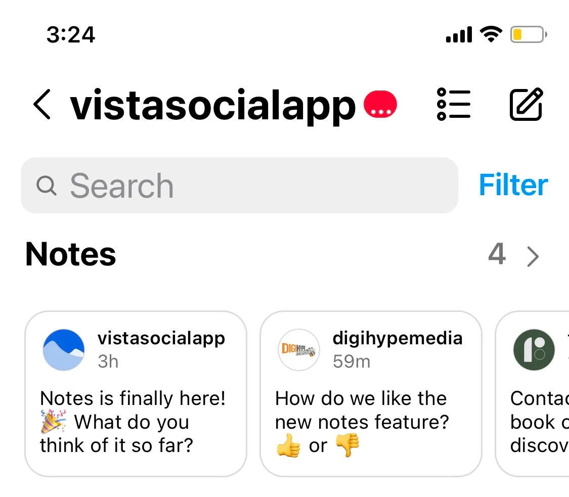 How to Schedule Instagram Notes | Vista Social