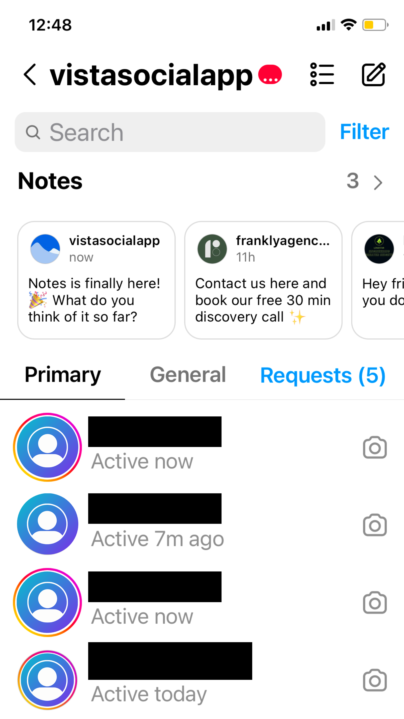 How to Schedule Instagram Notes | Vista Social