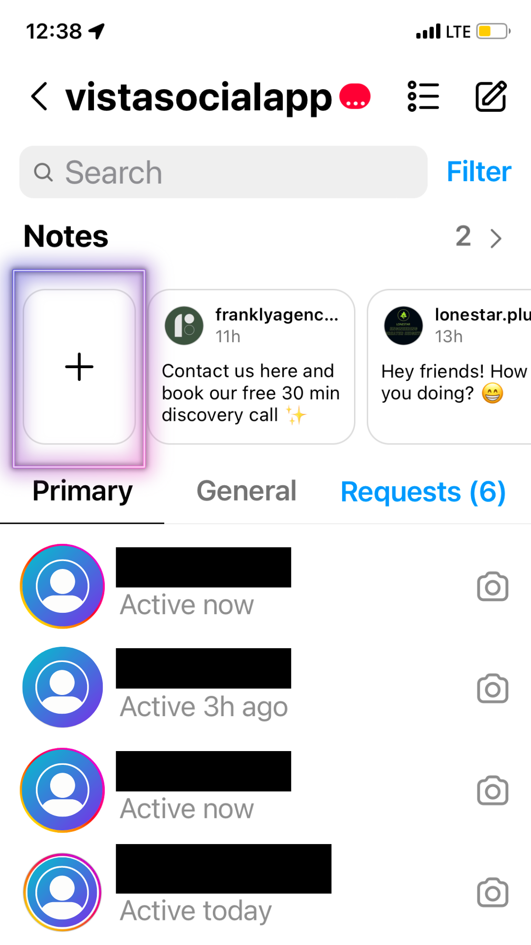 How to Schedule Instagram Notes | Vista Social