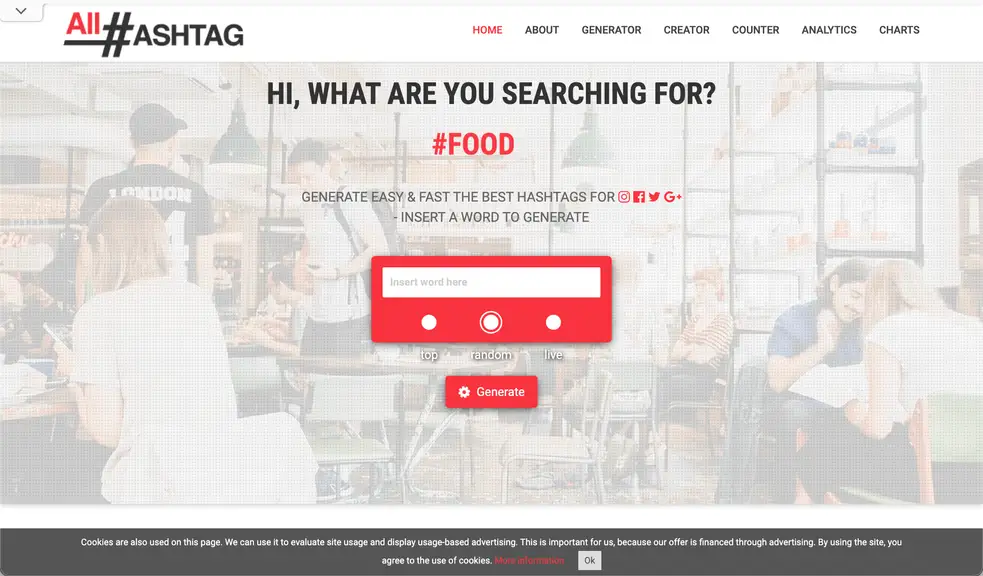 Instagram Marketing Tool: All Hashtag