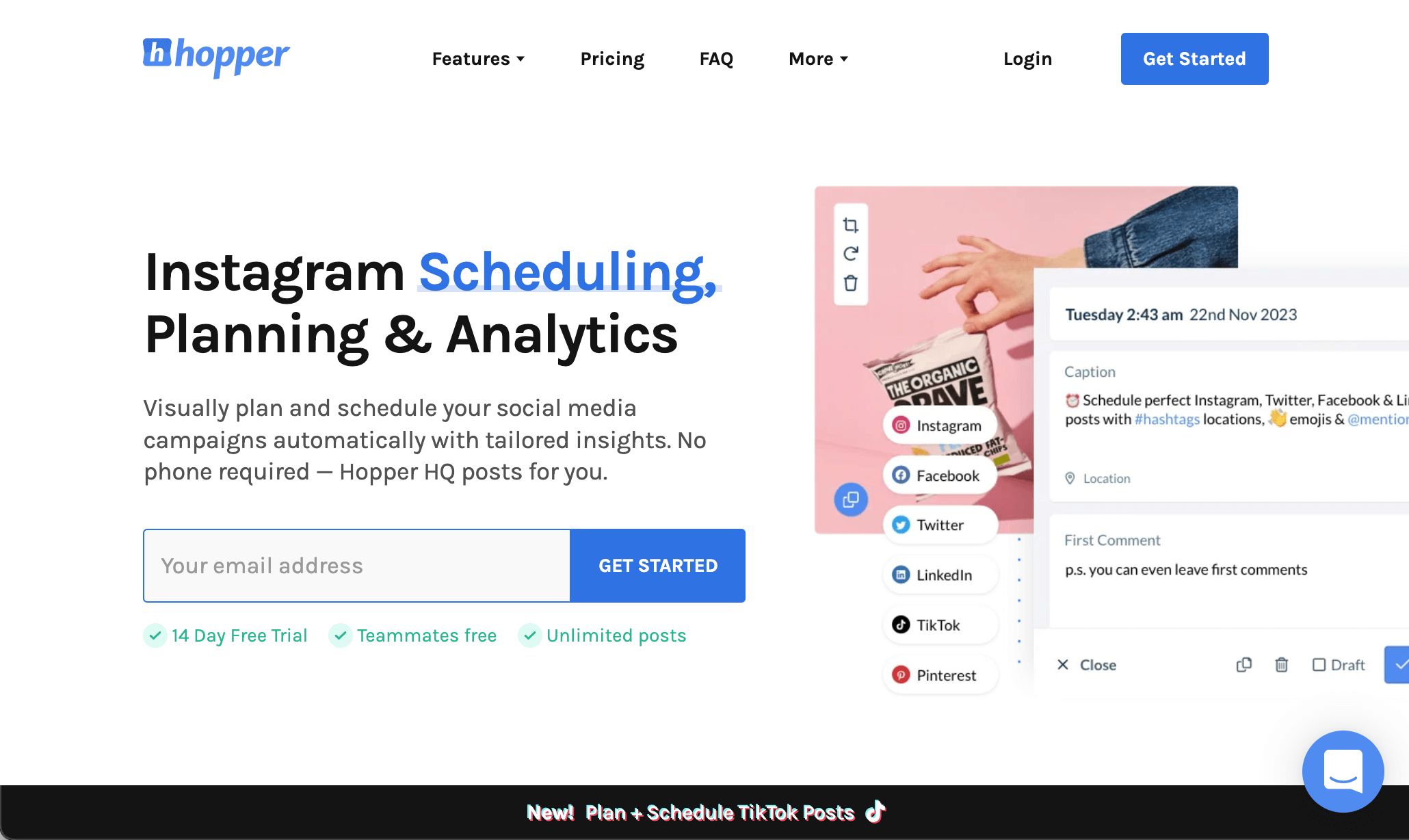 Instagram Marketing Tool: Hopper HQ