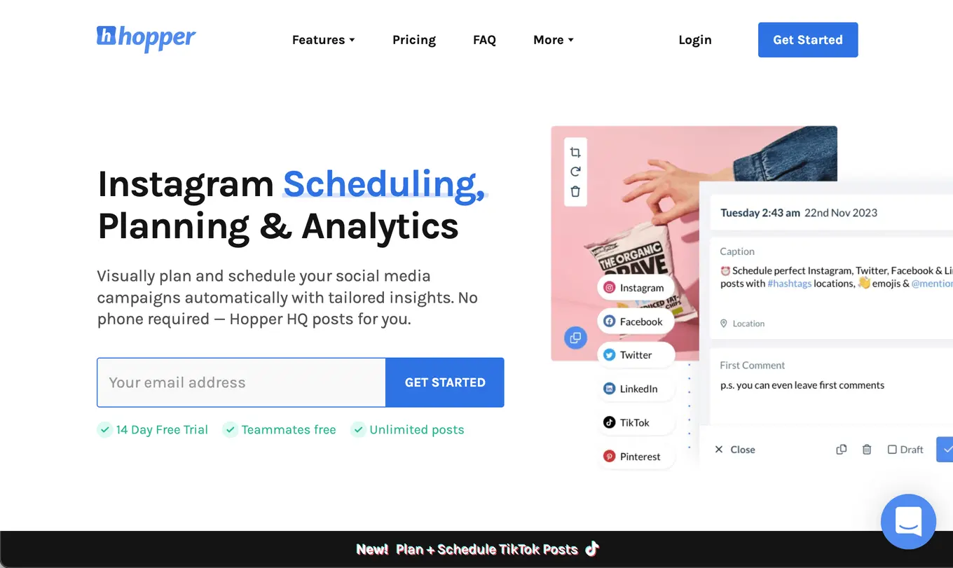 Instagram Marketing Tool: Hopper HQ