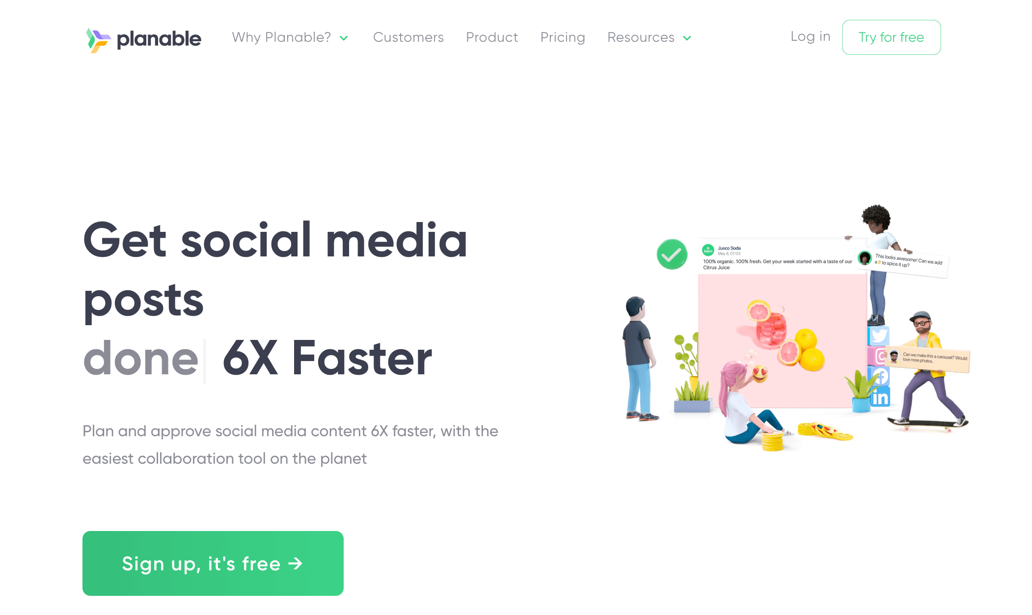 Instagram Marketing Tool: Planable