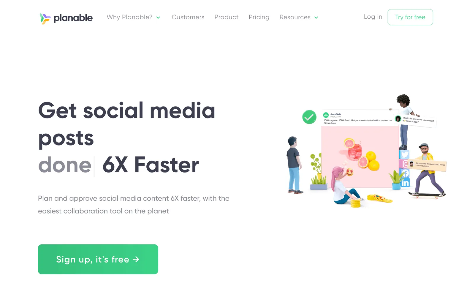 Instagram Marketing Tool: Planable