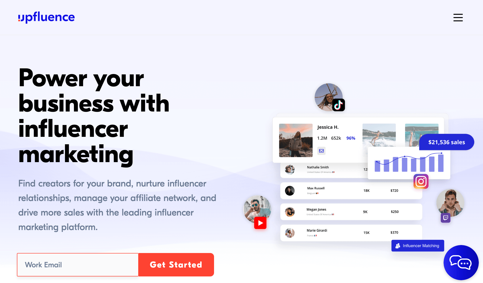 Instagram Marketing Tool: Upfluence