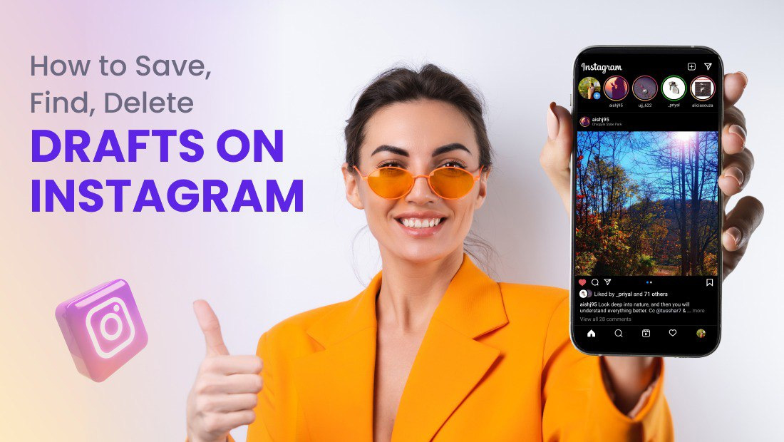 Instagram Drafts: How to Save/Find/Delete Drafts on IG Instagram Drafts: How to Save/Find/Delete Drafts on IG
