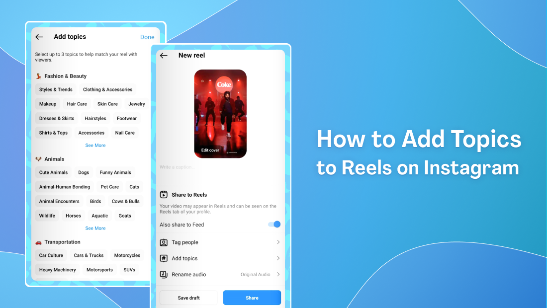 How to Add Topics to Instagram: Everything You Need to Know | Vista Social