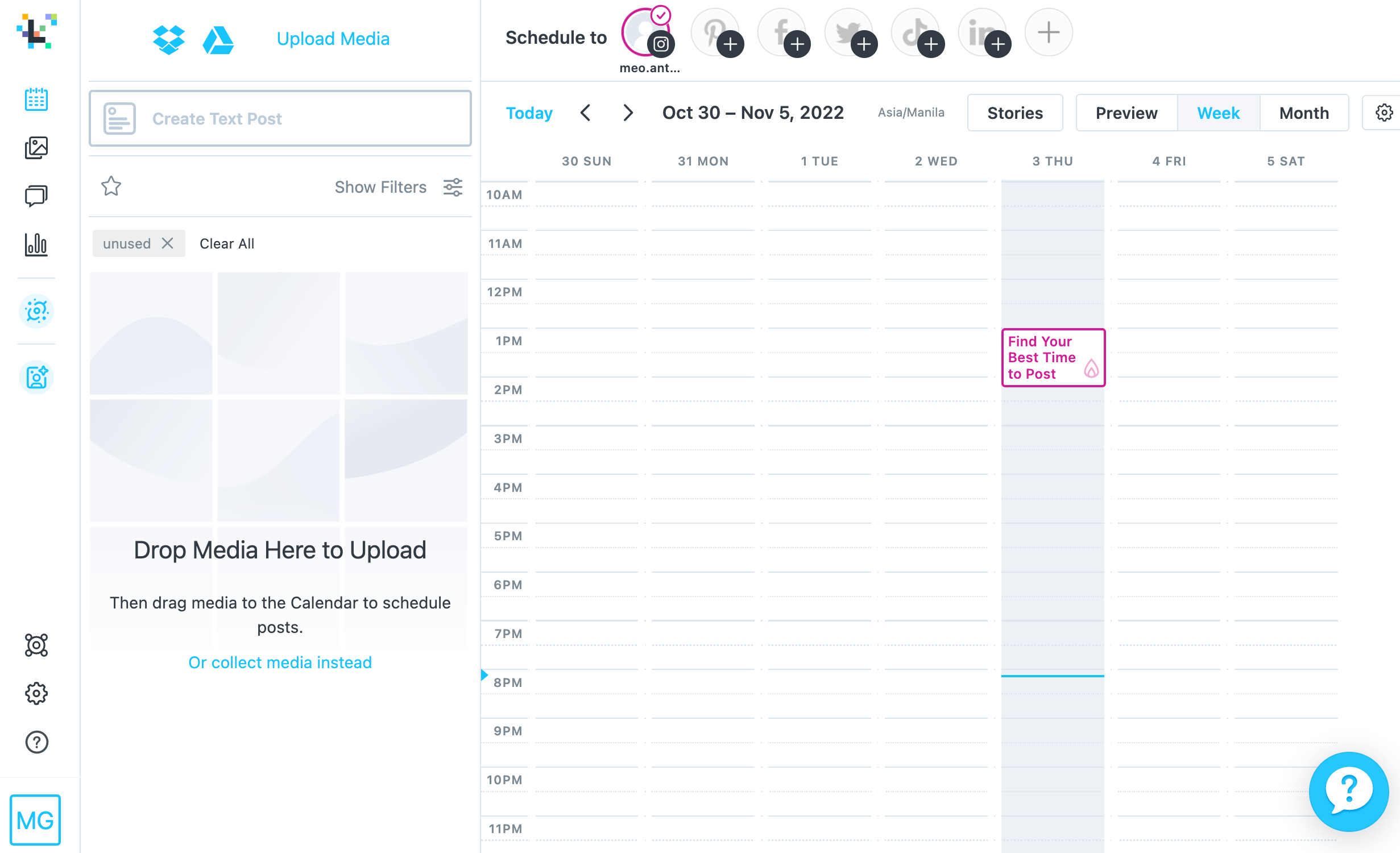 Later's option of best time to post