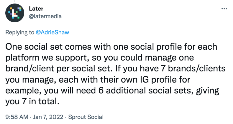 Later alternatives in 2023: social set pricing