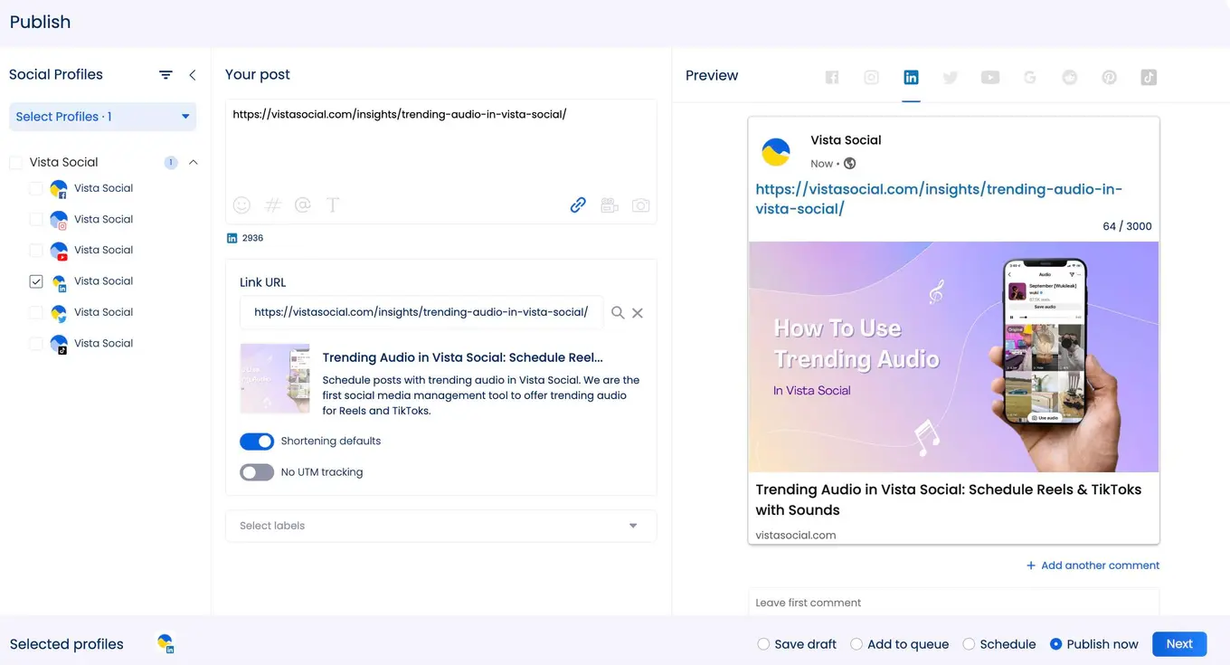create and publish content faster
