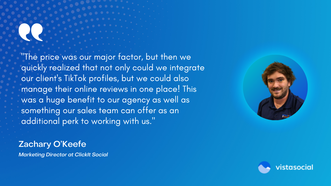 How ClickIt Social increased their impressions by 244% with Vista Social