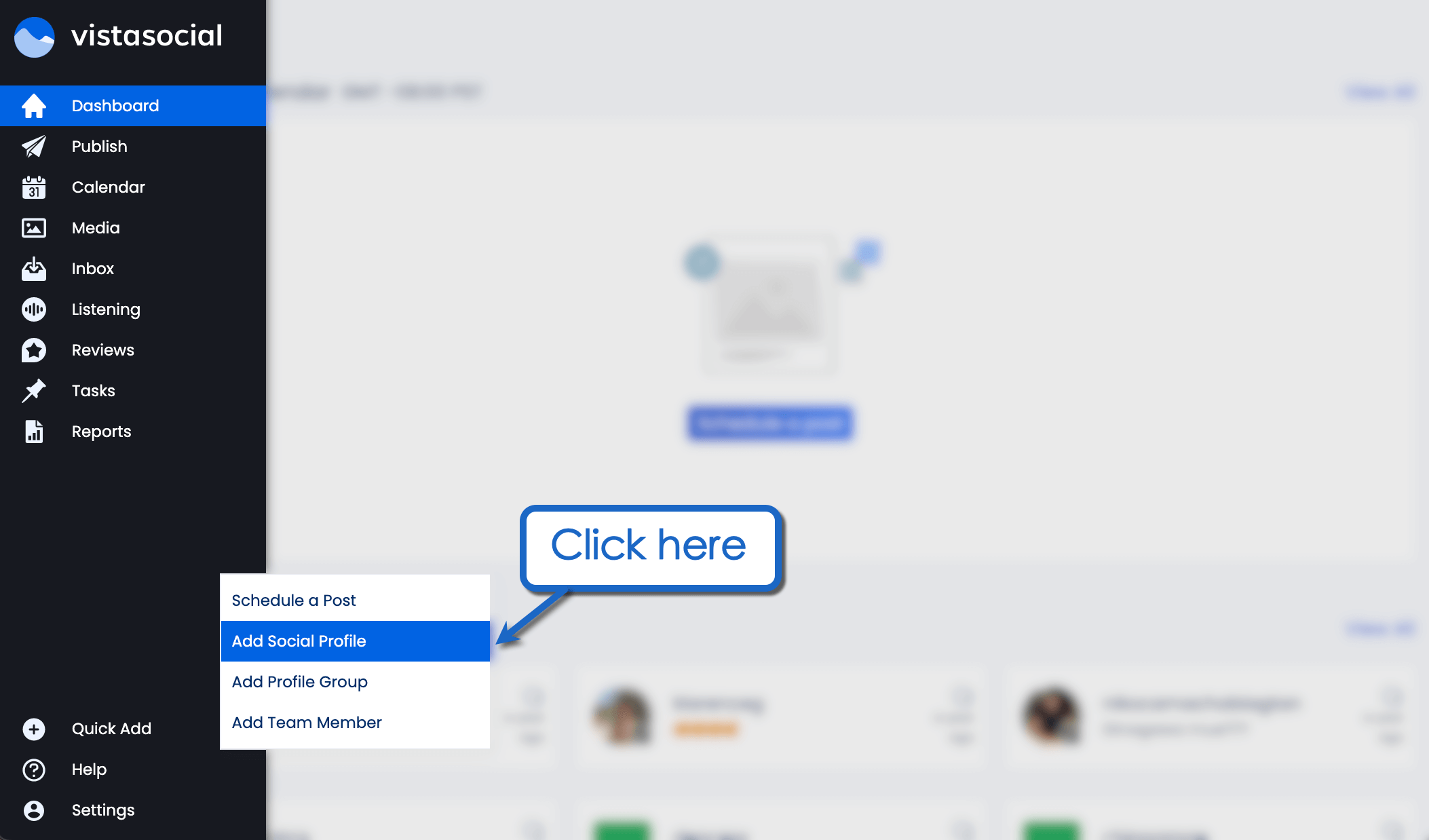 Link your Instagram account.