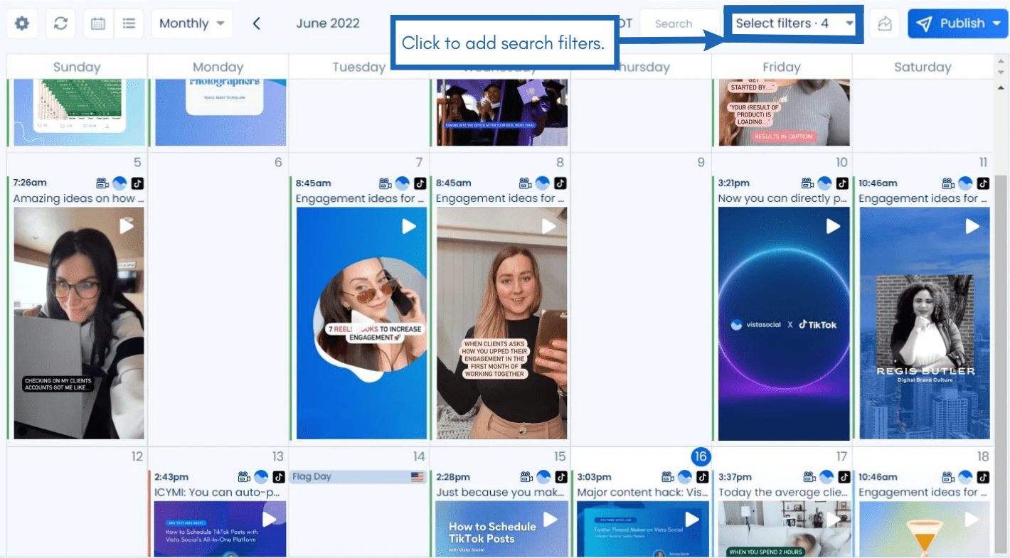 Search for filters.