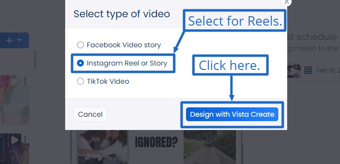 Design with Vista Create.