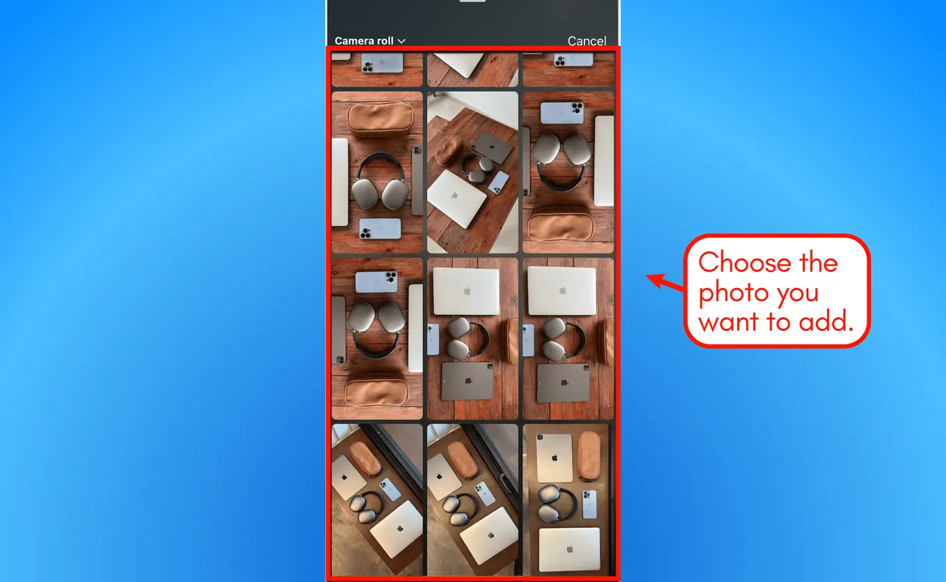 Screenshot of Instagram Photos .