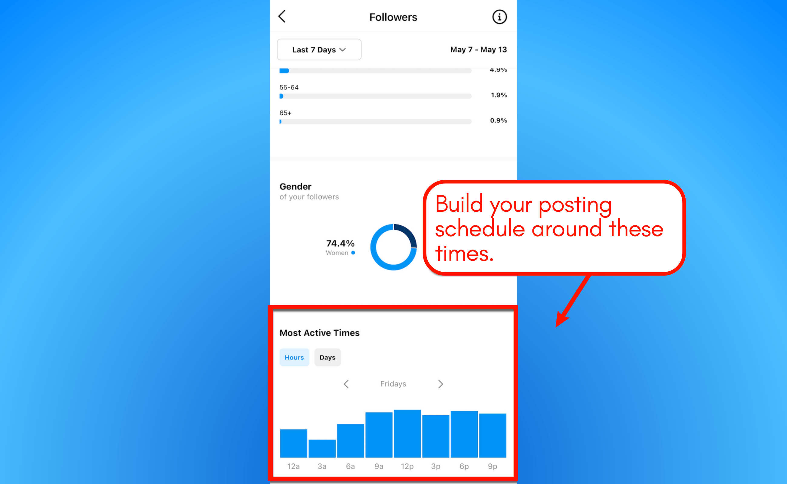 Screenshot of Vista Social's Instagram Posting.