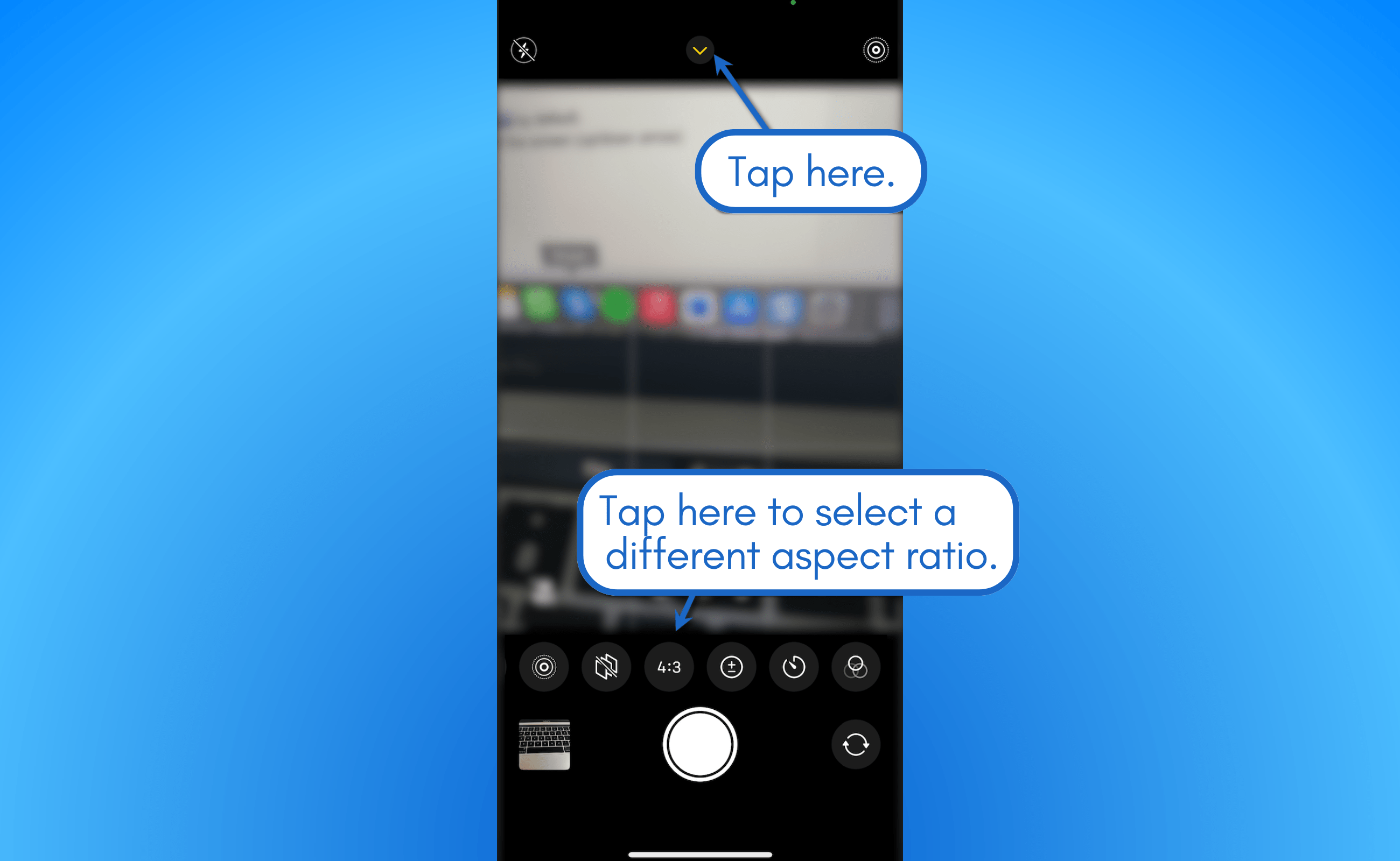 Select a different aspect ratio..