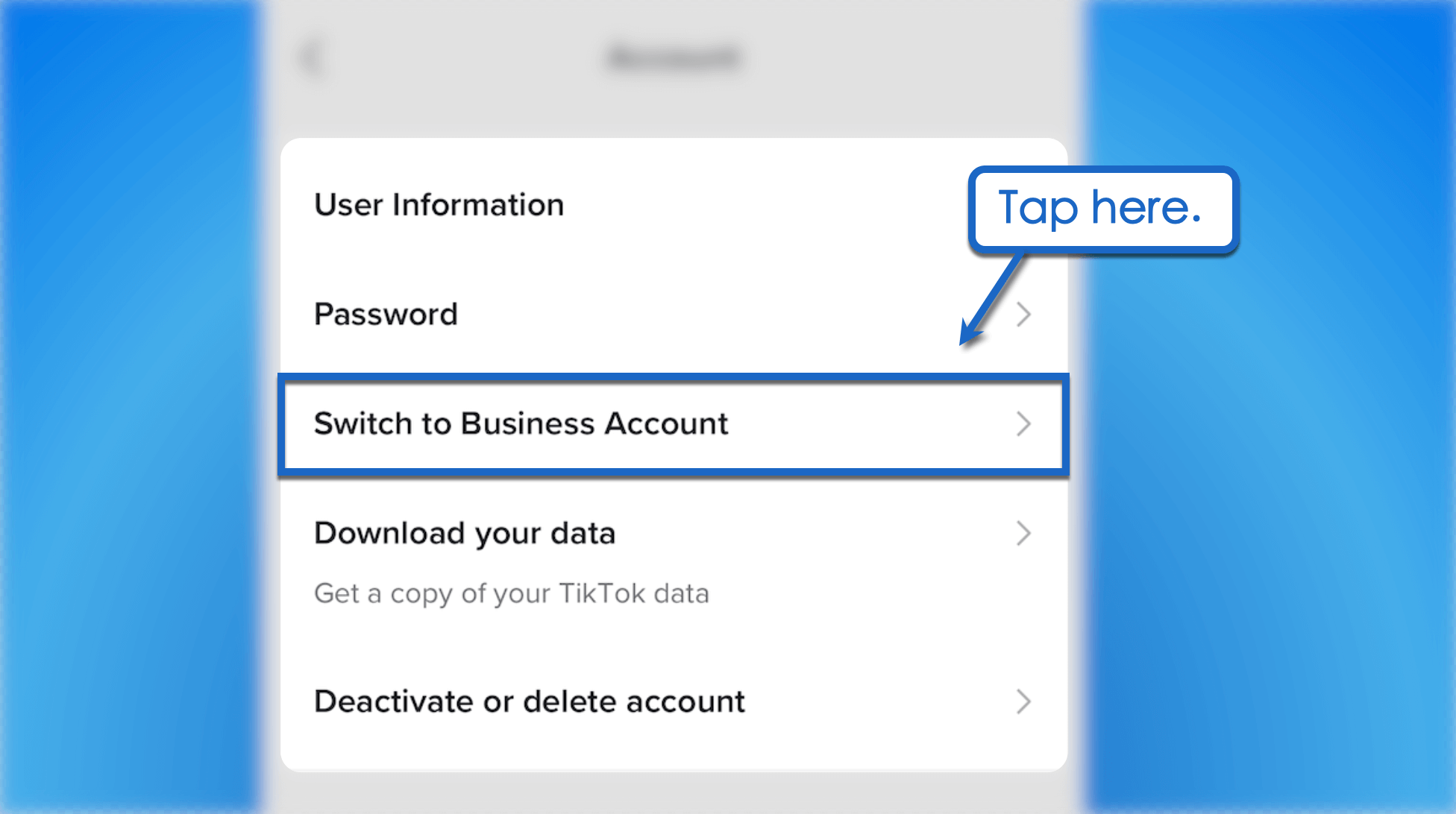 TikTok Business Account: How to Create a TikTok Business Account on Mobile 2