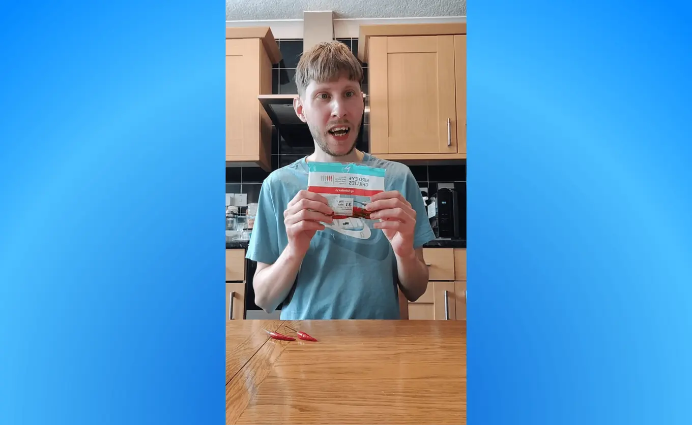 TikTok Challenge Idea: Chili challenge