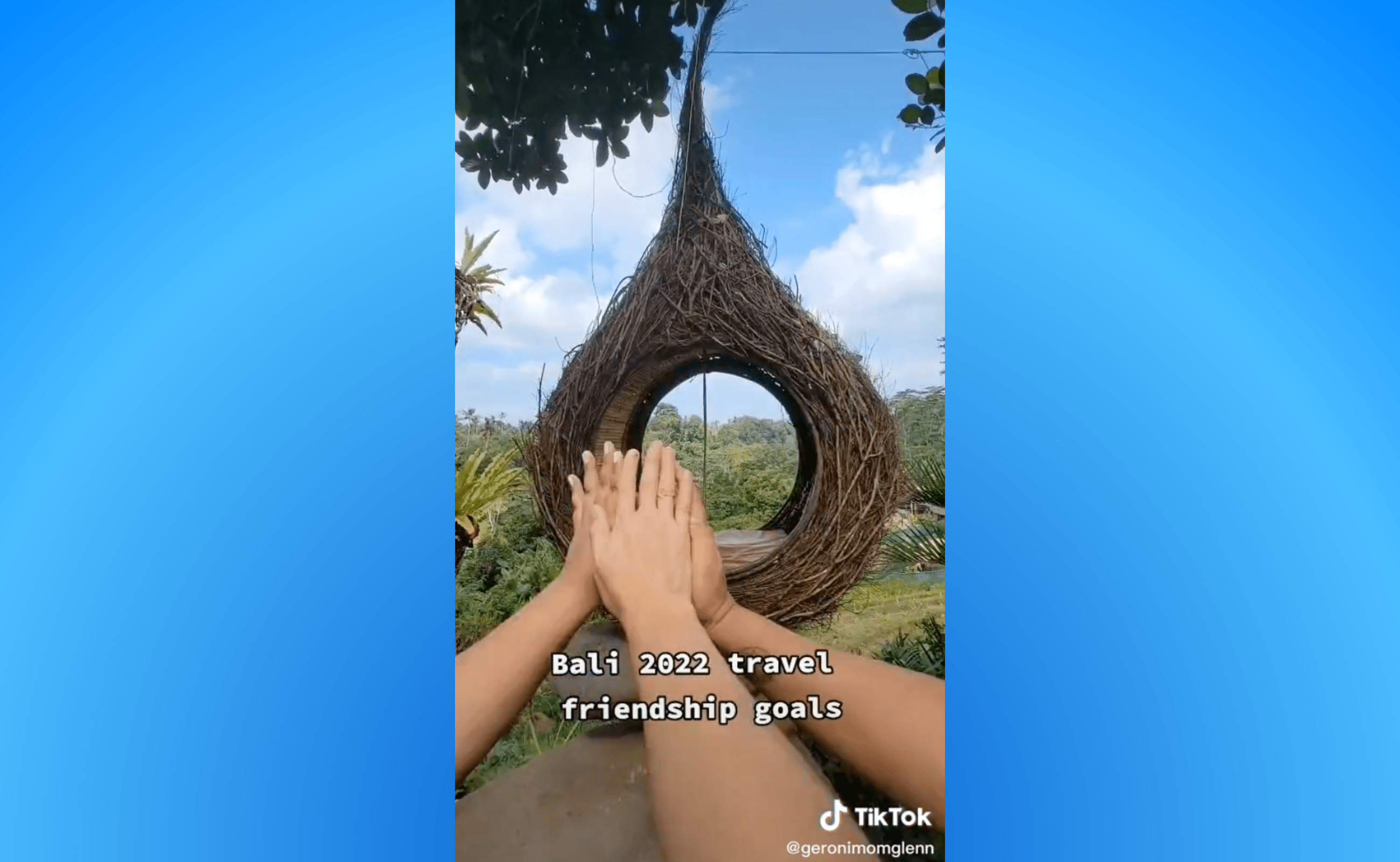 TikTok Challenge Idea: Travel friendship goals