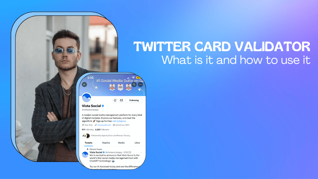 Small Twitter:card What is a Twitter Card Validator and How to Use It? | Vista Social