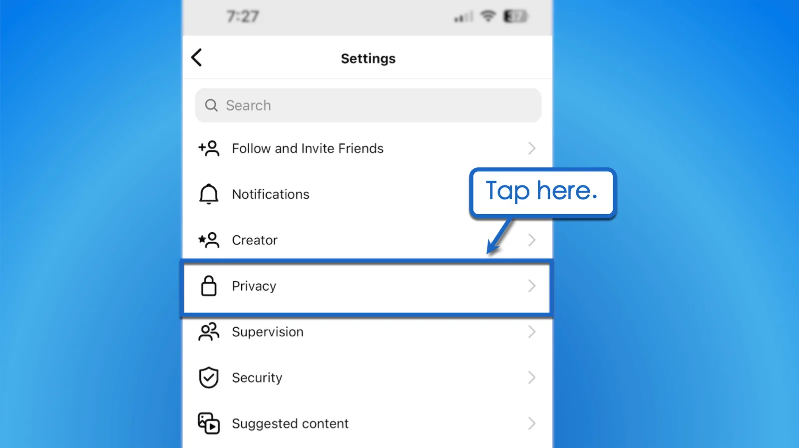 Instagram restrict vs block. Tap ' Privacy Settings'.