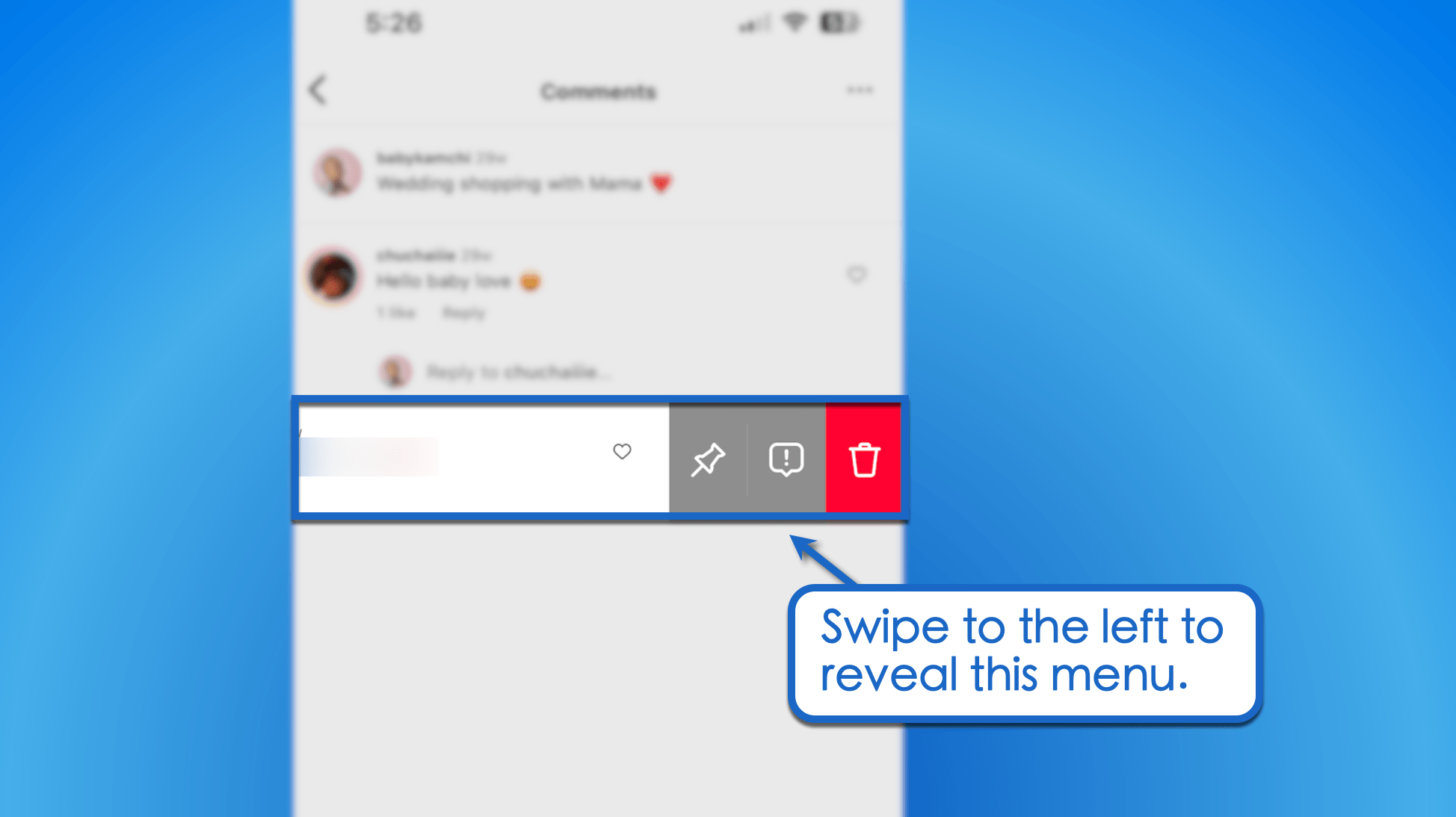 Instagram restrict vs block. Swipe to reveal the menu.