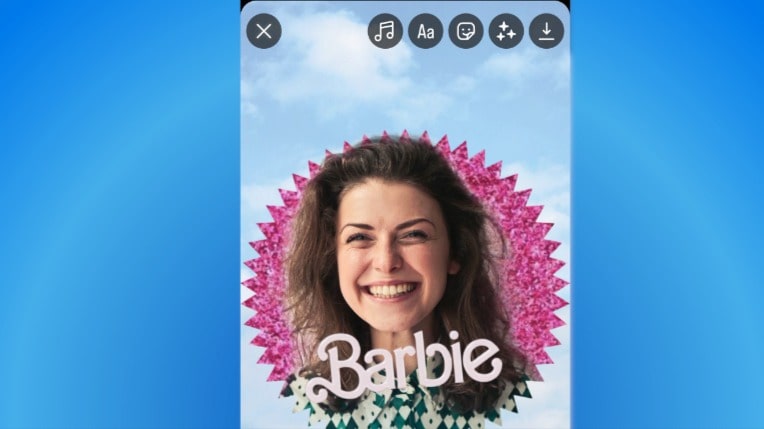 Instagram Filters, Barbie filter