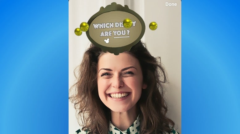 Instagram Filters, Game effect - Disney