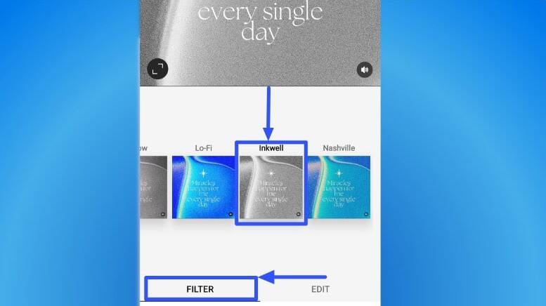 Instagram Filters, Inkwell Filter