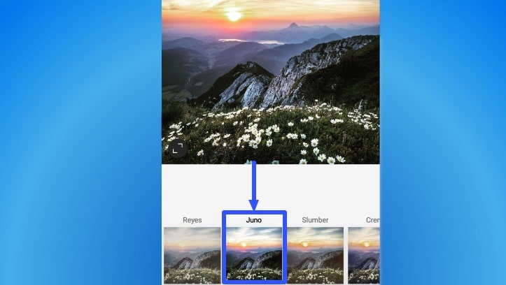 Instagram Filters, Juno filter