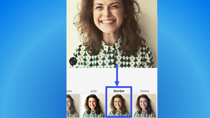 Instagram Filters, Slumber filter