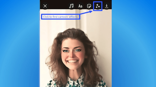 Instagram Filters, 3D cartoon filter