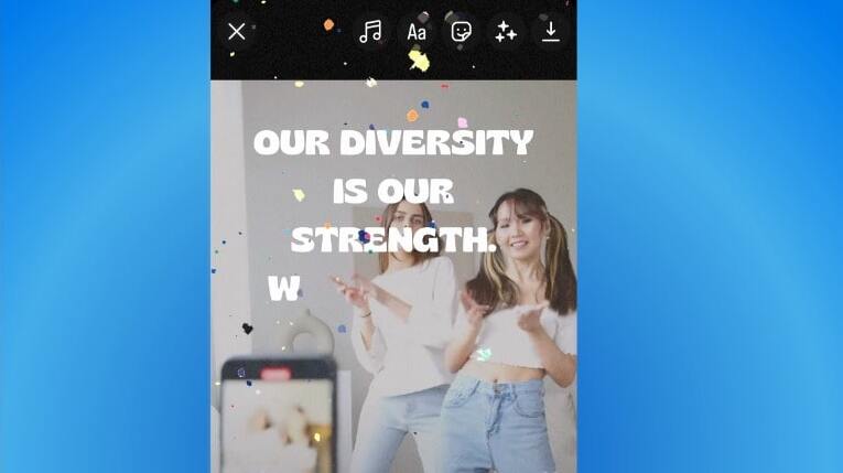 Instagram Filters, Diversity Month effect