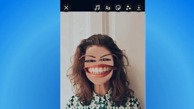 Instagram Filters, Funny filter