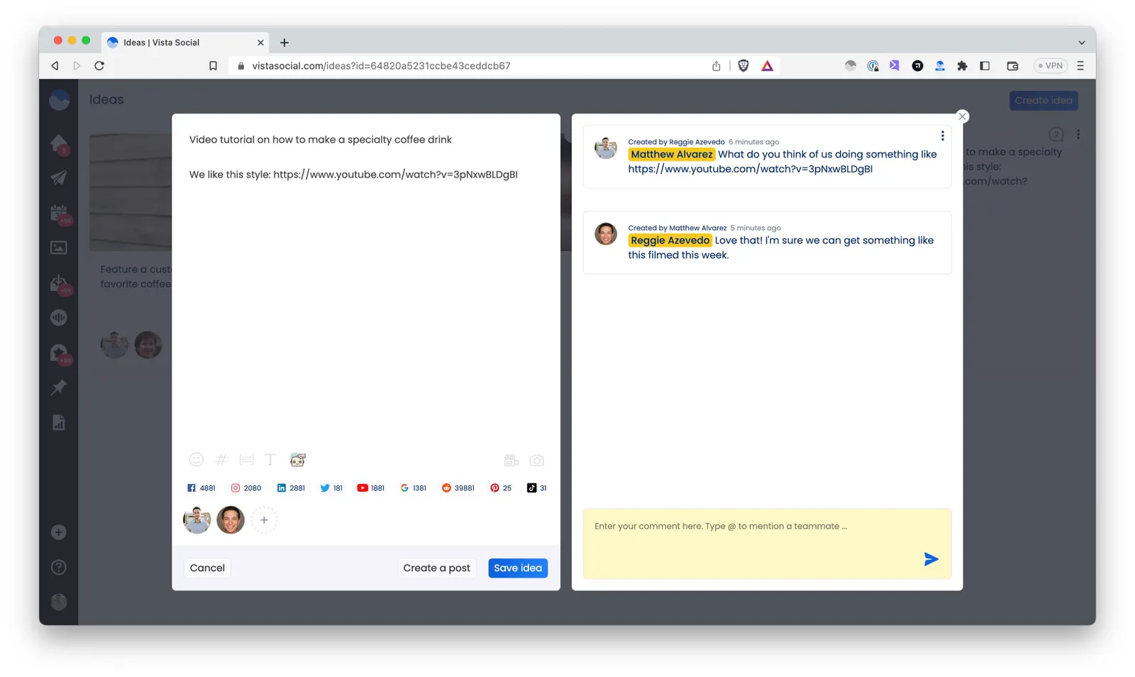 social media post ideas