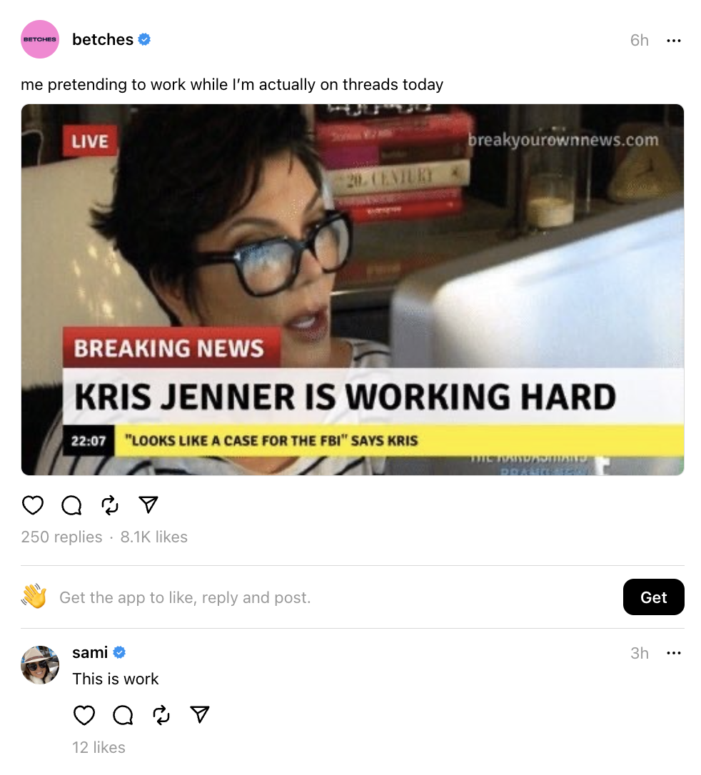 Create an Instagram Thread
