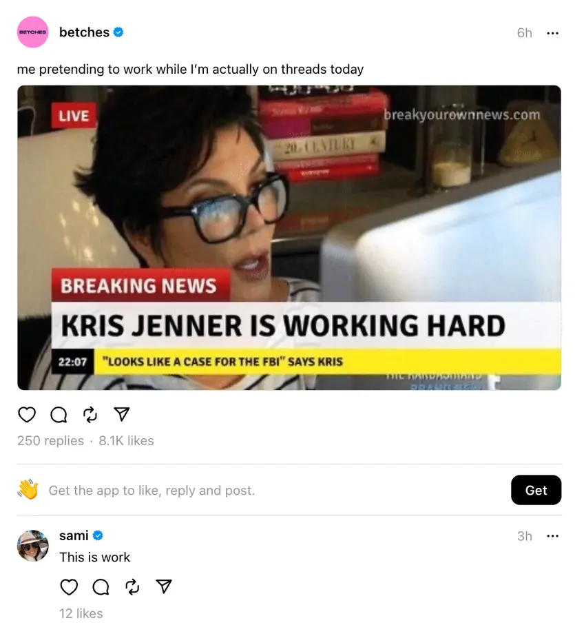 Create an Instagram Thread