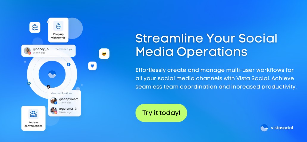 Multiple Users Workflow The Ultimate 7-Step Guide to a Better Social Media Workflow | Vista Social