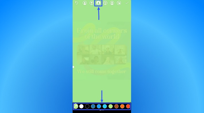 How to Change the Background Color on Instagram Story 2023 7