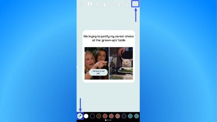 How to Change the Background Color on Instagram Story 2023 8